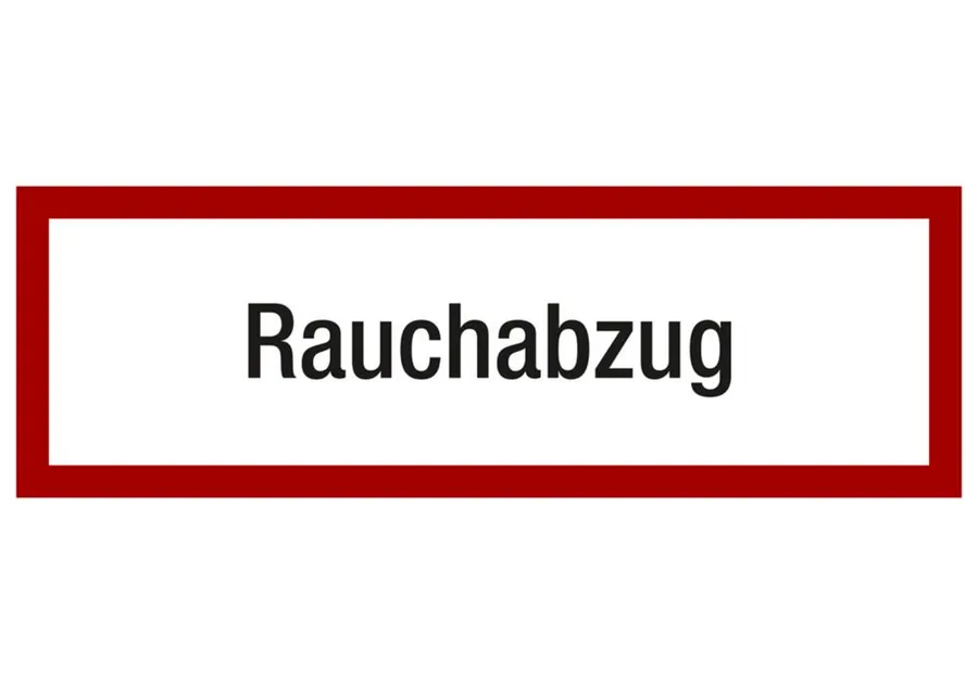 Brandschutzzeichen Rauchabzug